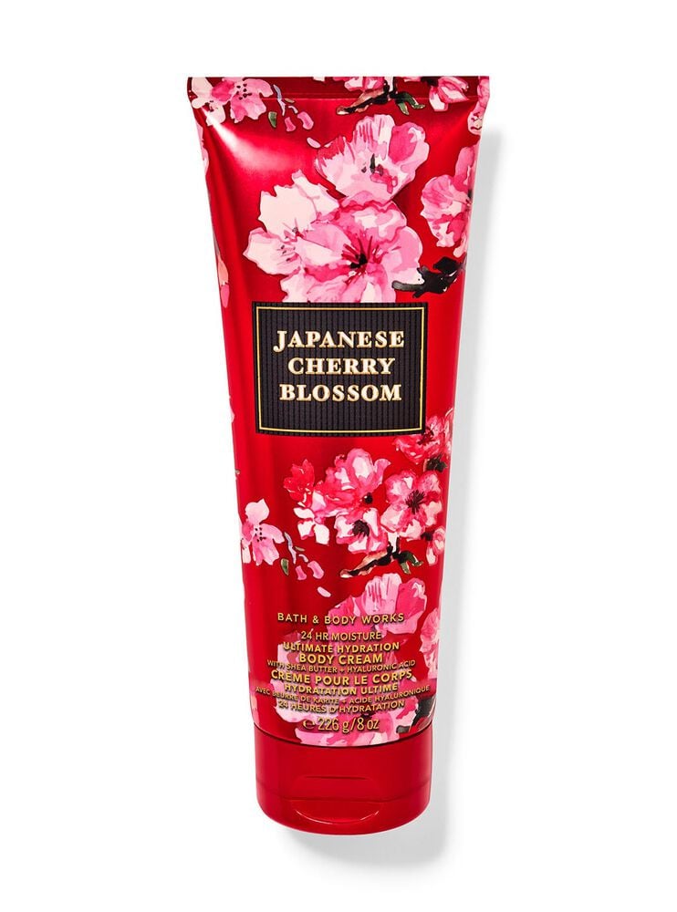 کرم بدن  japanese cherry blossom