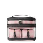 کیف آرایشی چهار تکه صورتی