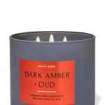 شمع عطری dark amber oud